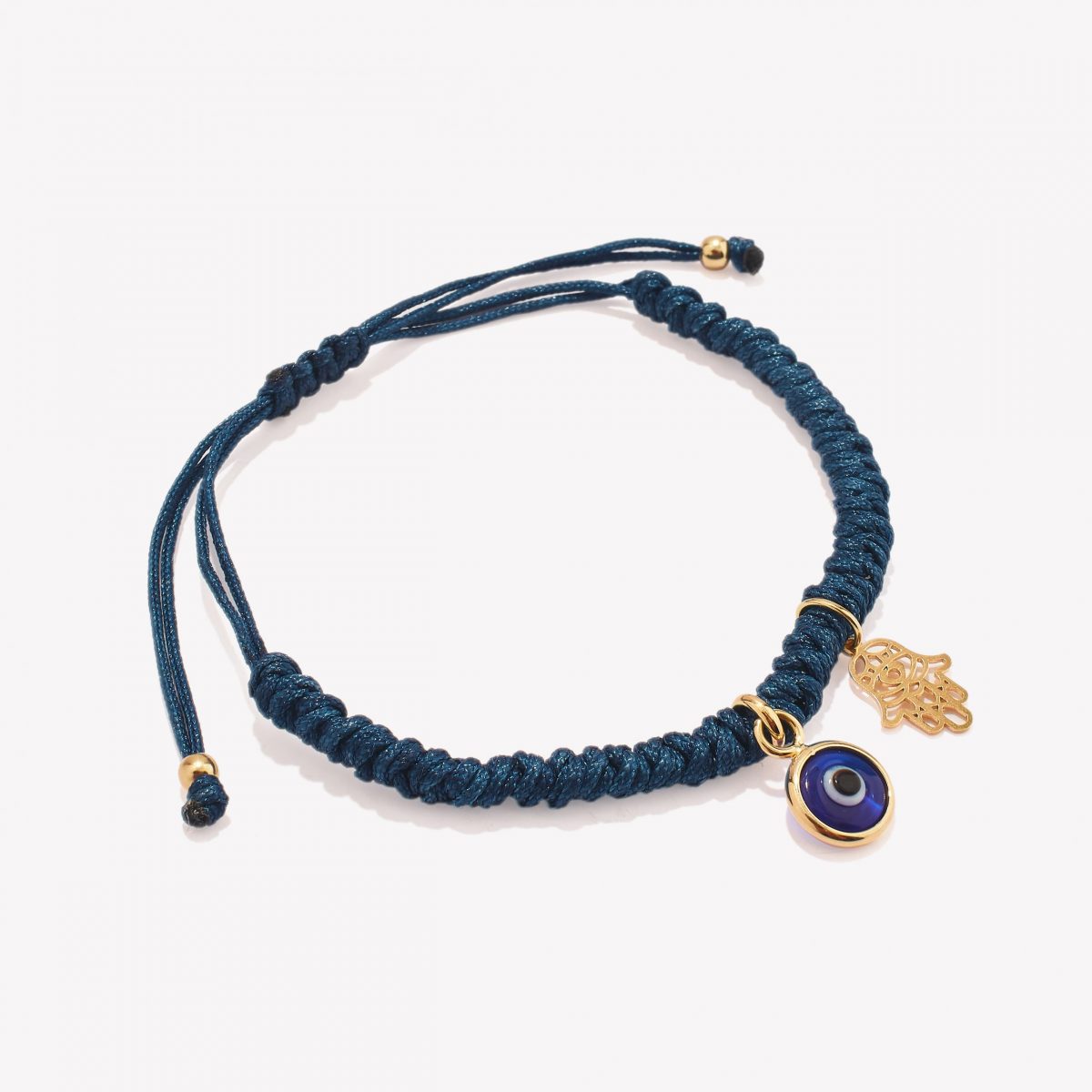 Pulsera Tejido con Dijes