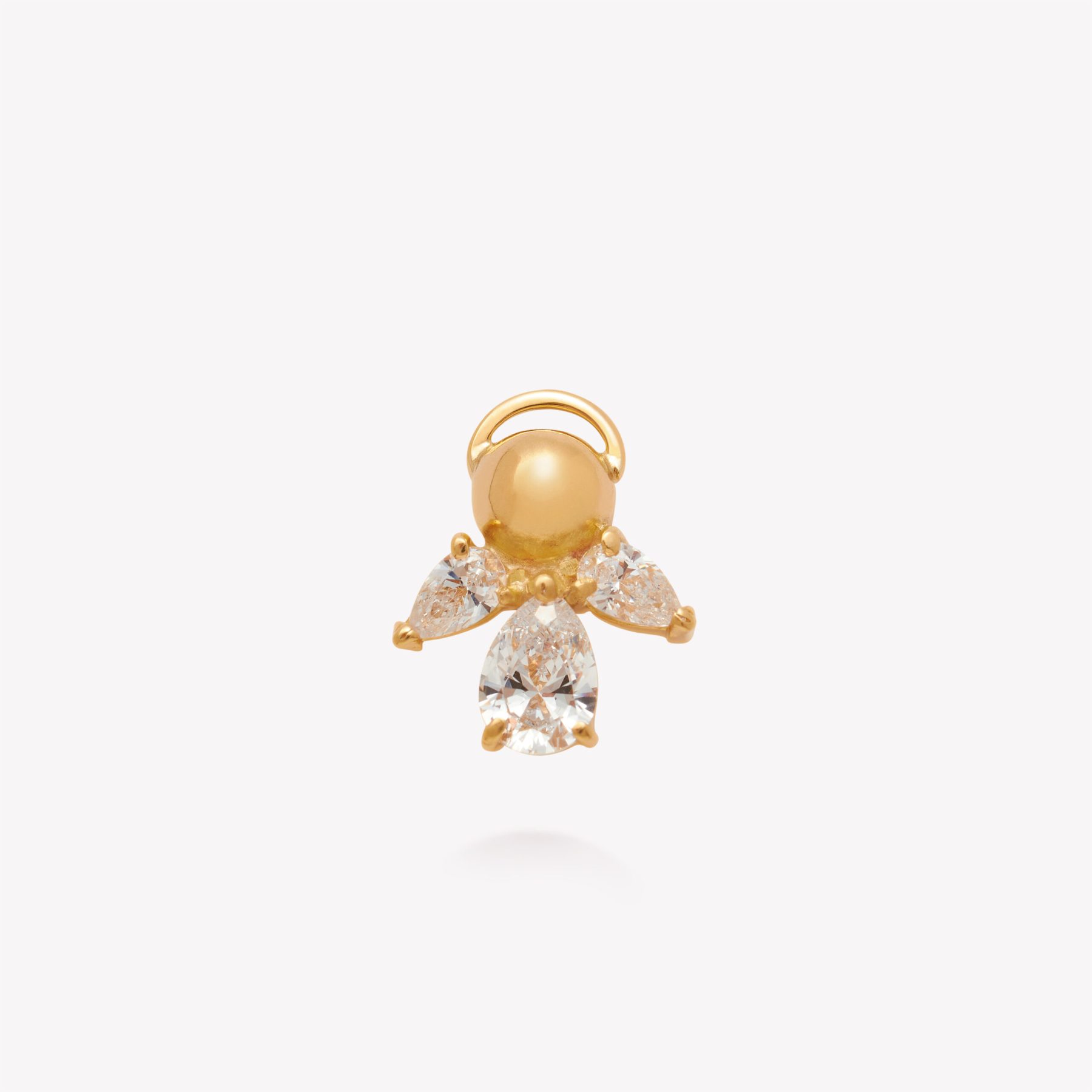 Dije oro 18k amarillo, Angel Petit.