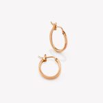 Argollas en oro 18k. naranja, Chinas 1er. Tamaño. Oro Naranja