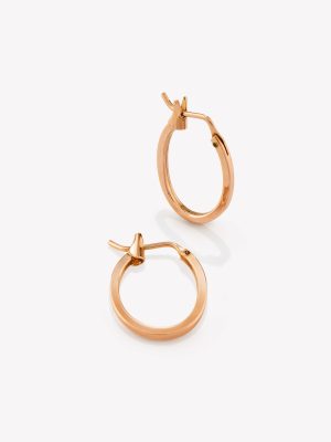 Argollas en oro 18k. naranja, Chinas 1er. Tamaño. Oro Naranja