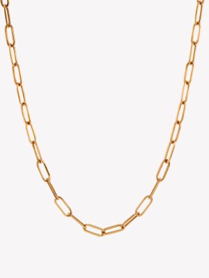 Cadena Marinero 60cms. Oro Naranja