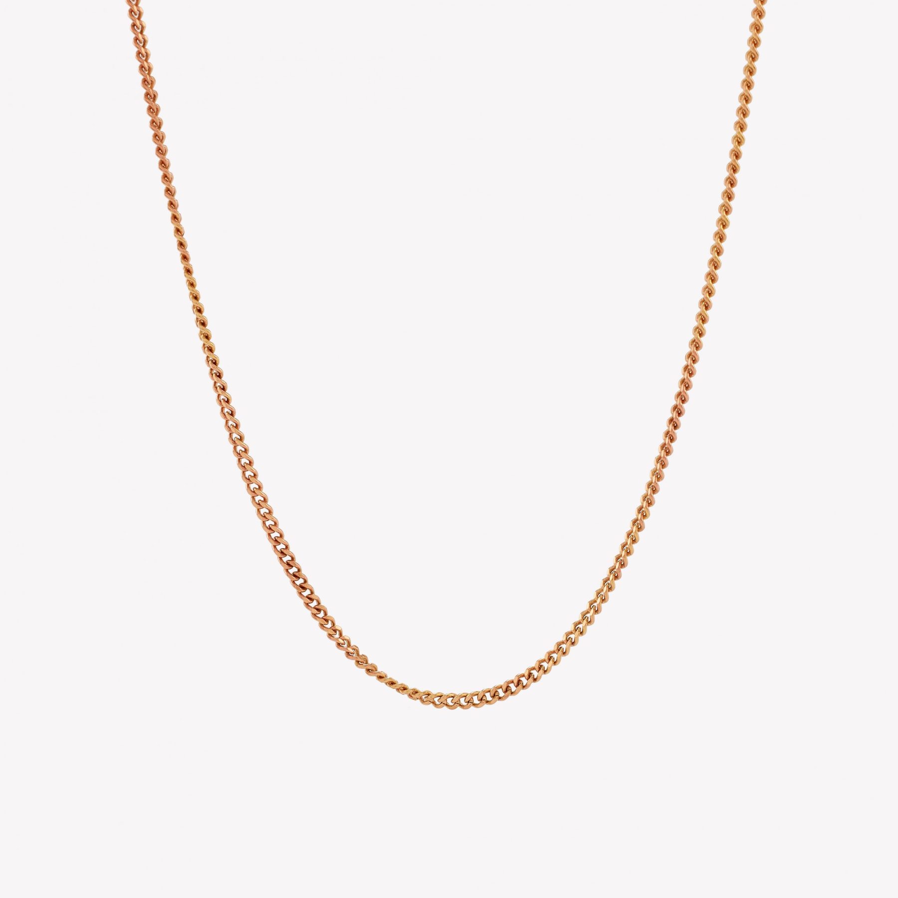 Cadena oro 18k amarillo, Pancer 40x40 cm.