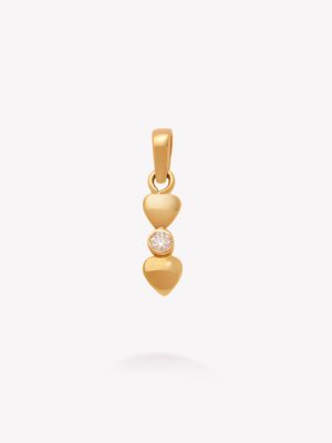 Dije Corazón mi promesa, Oro amarillo