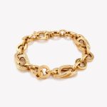 Pulsera en oro 18k. amarillo, Liens