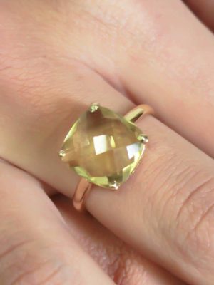 Sortija Green Gold