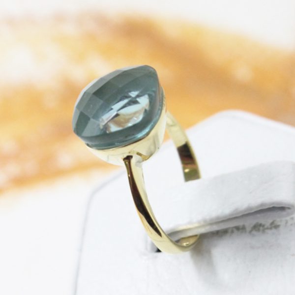 Anillo oro 18k amarillo, Inspiración Sky.