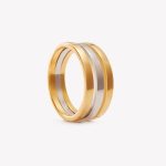 Anillo oro 18k, cinta princesa.