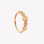 Anillo oro 18k amarillo, Ilusión Infinito.