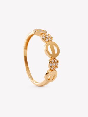 Anillo oro 18k amarillo, Ilusión Infinito.