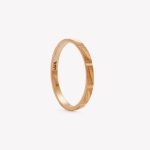 Anillo oro 18k naranja, Ilusión diamantado.