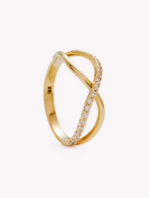 Anillo oro 18k amarillo, Infinito Ilusión.