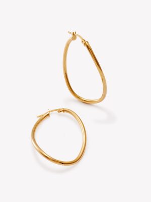 Argollas en oro 18k amarillo, Obleas