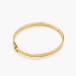 Semanario en oro 18k. amarillo cinta.