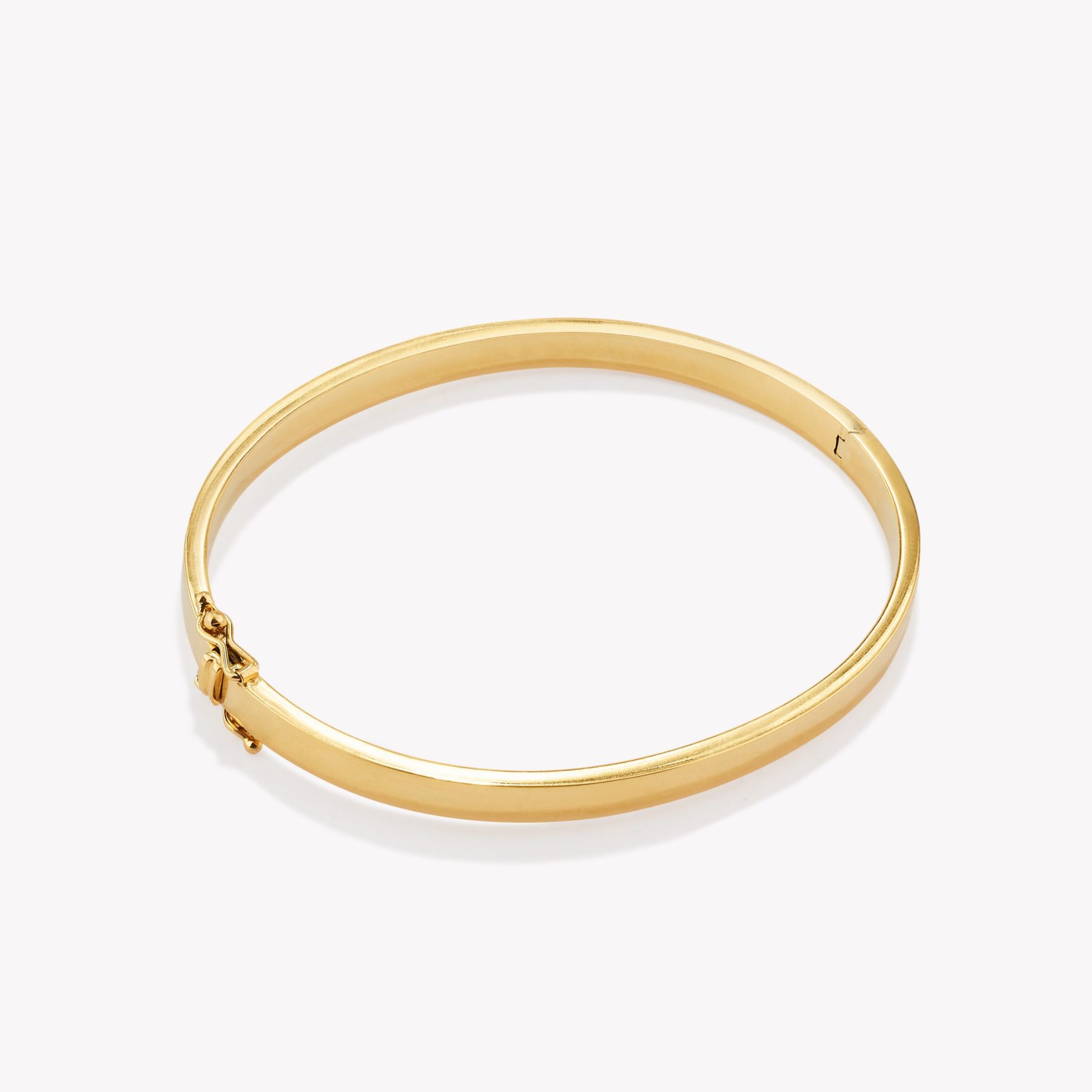 Semanario en oro 18k. amarillo cinta.