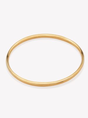 Semanario en oro 18k. amarillo, modelo Bangle Redondo.