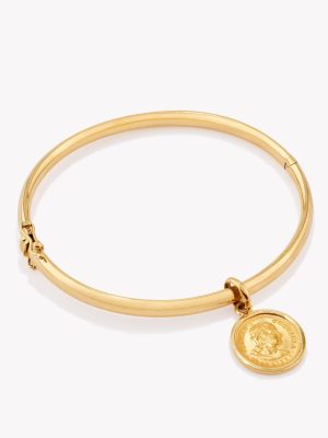 Semanario en oro 18k amarillo Bangle 6.1*5.1cm.
