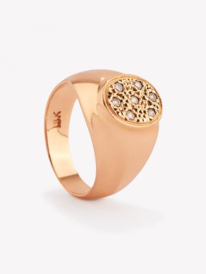 Chevalier Oval, Oro Amarillo