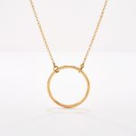 Cadena Rollo Karma, oro amarillo