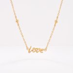 Cadena Love, Oro amarillo
