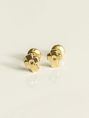 Mini oro 18k amarillo Croix.