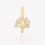 Dije Árbol de la Vida, Oro amarillo