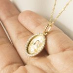 Dije Corazón de Jesús, Oro amarillo