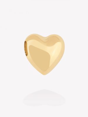 Dije oro 18k amarillo, Corazón para Cadena.