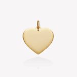 Placa Corazón, Oro amarillo