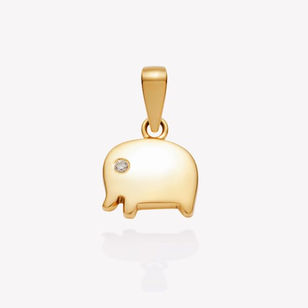 Dije Elefante, Oro amarillo