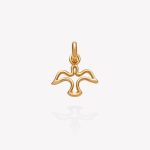 Dije oro 18k amarillo, Espíritu Santo.