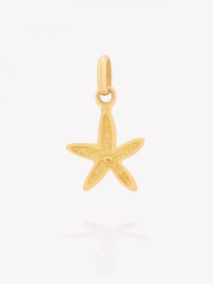 Dije oro 18k amarillo, Estrella de Mar.