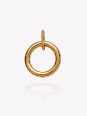 Dije oro 18k amarillo, Karma.