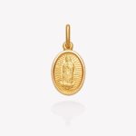 Medalla Virgen de Guadalupe, Oro amarillo