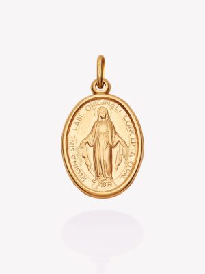 Escapuralio Virgen Milagrosa, Oro Amarillo