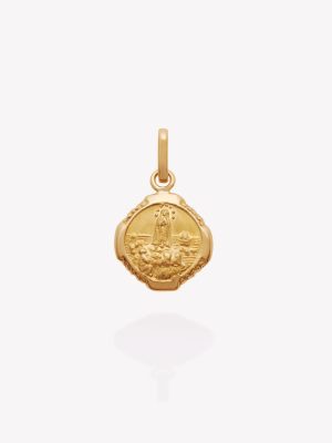 Medalla Virgen de Fátima, Oro Amarillo