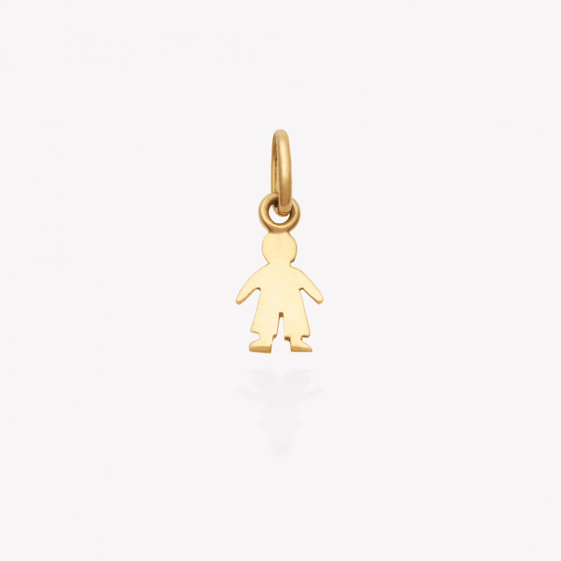 Dije oro 18k amarillo, Niño Tentación.
