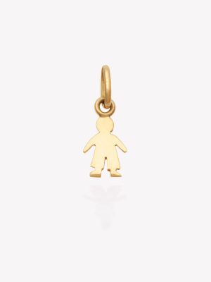 Dije oro 18k amarillo, Niño Tentación.
