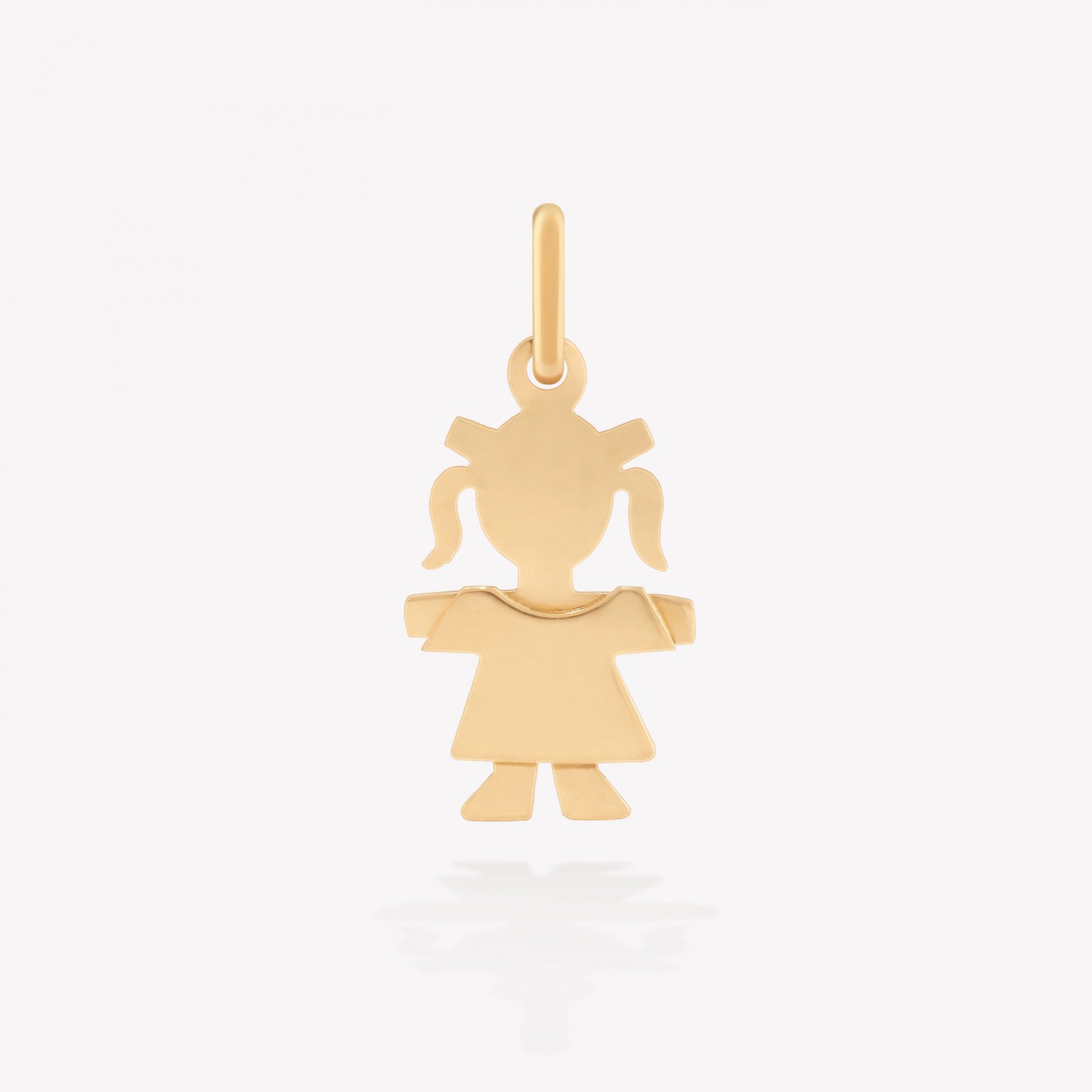 Dije oro 18k amarillo, Niña.