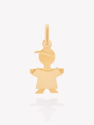 Dije oro 18k amarillo, Niño.