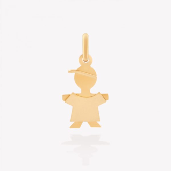 Dije oro 18k amarillo, Niño.
