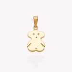Dije oro 18k amarillo, Oso 2.7cm.