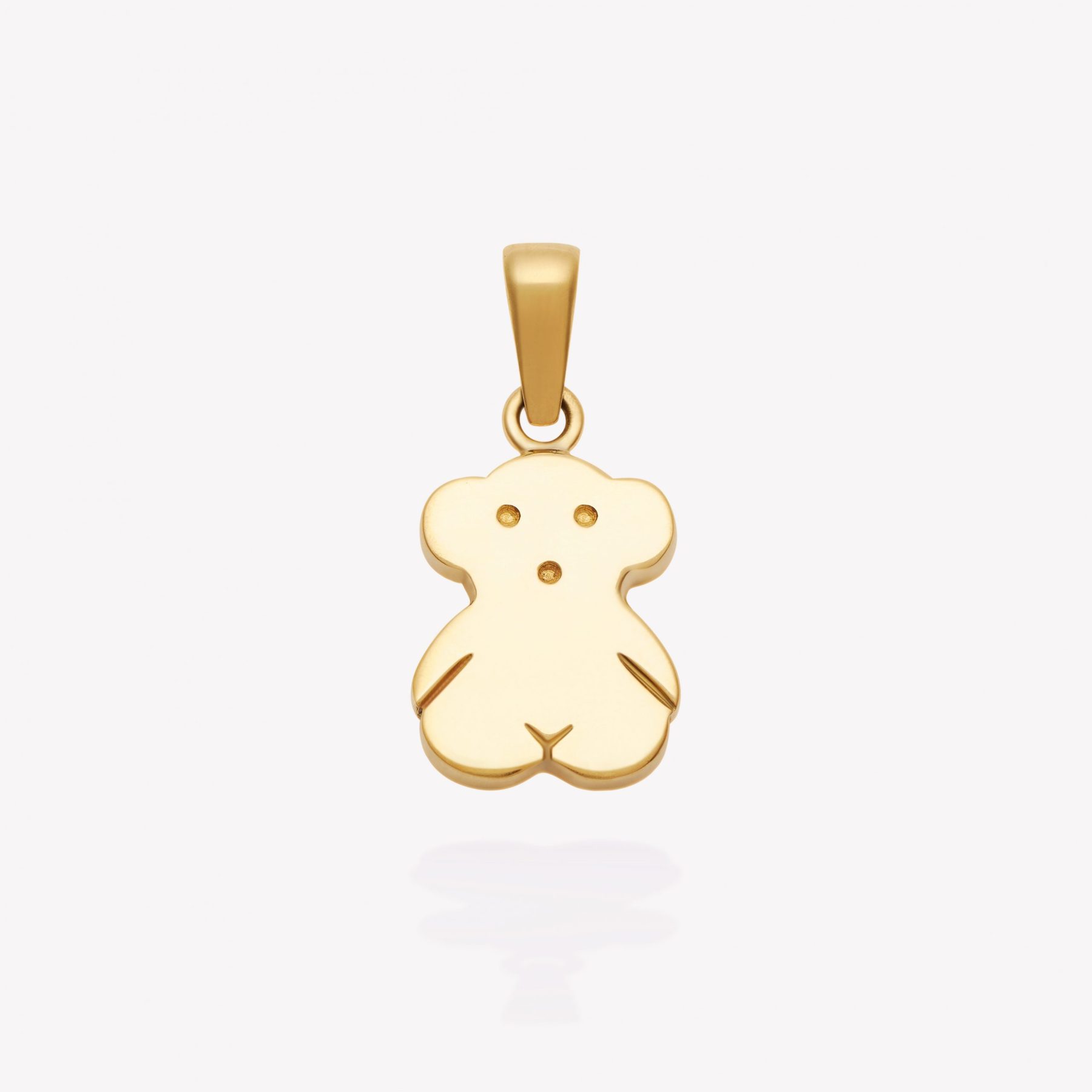 Dije oro 18k amarillo, Oso 2.7cm.