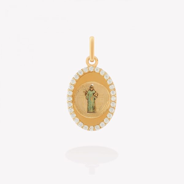 Dije San Benito, Oro amarillo