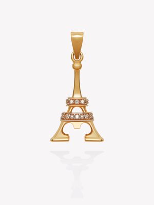 Dije Torre Eiffel, Oro amarillo