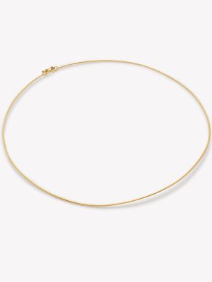 Gargantilla hilo en oro 18k. amarillo.