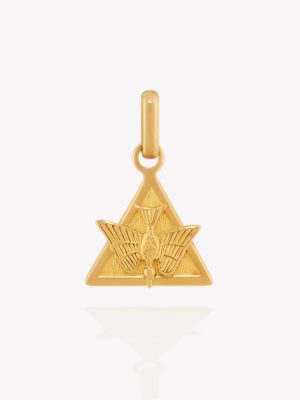 Dije Espíritu Santo, Oro amarillo