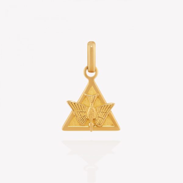 Dije Espíritu Santo, Oro amarillo