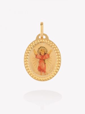 Dije Niño Divino, Oro amarillo