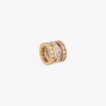 Dijes oro 18k amarillo, naranja y blanco, Donas