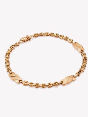 Pulsera 18k. naranja picaso